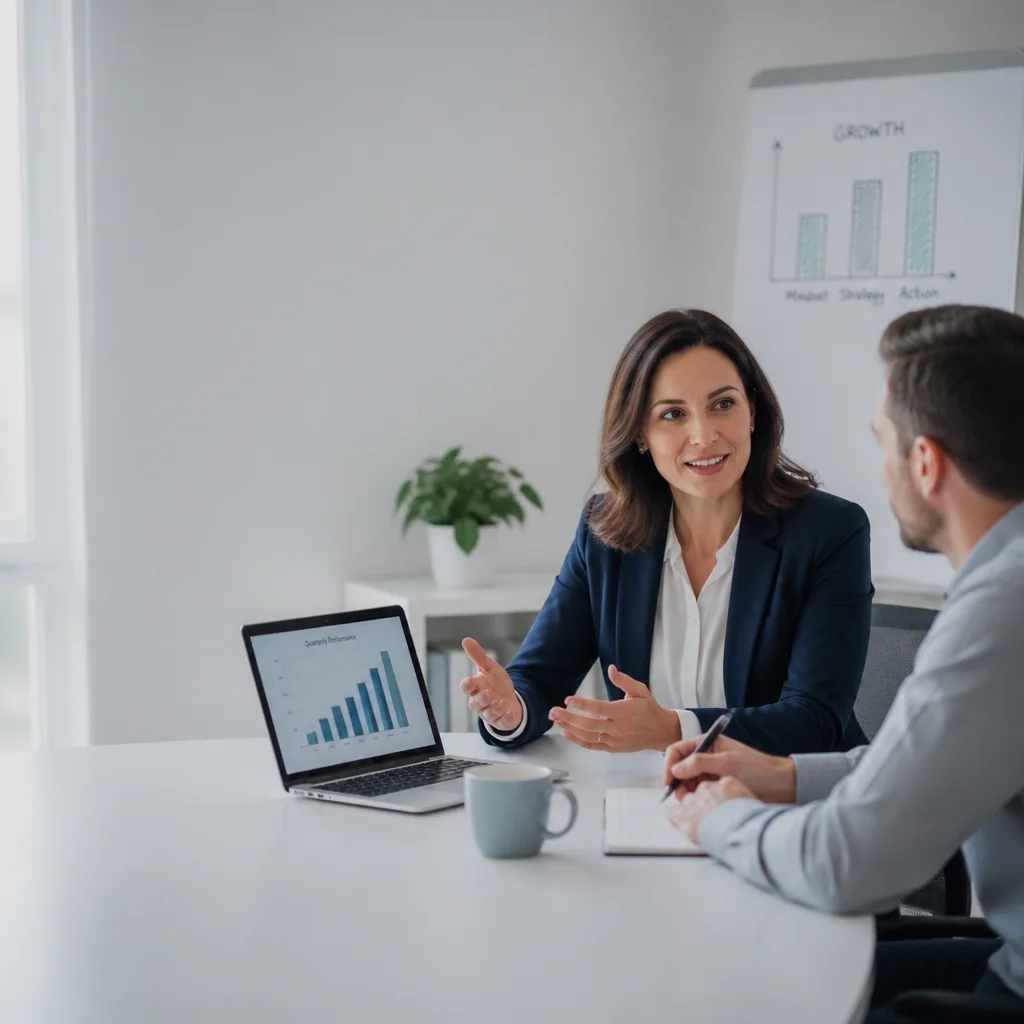 Beratungssituation Business Coaching Seelenquell